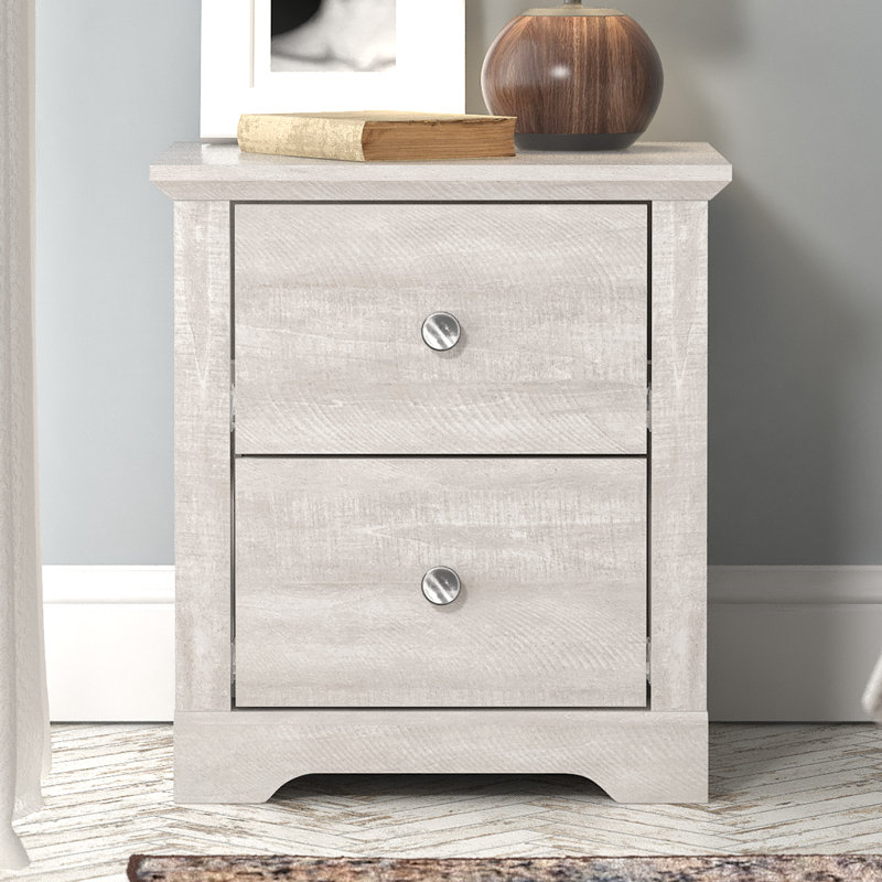 Kepner 2 Drawer Nightstand & Reviews Wayfair